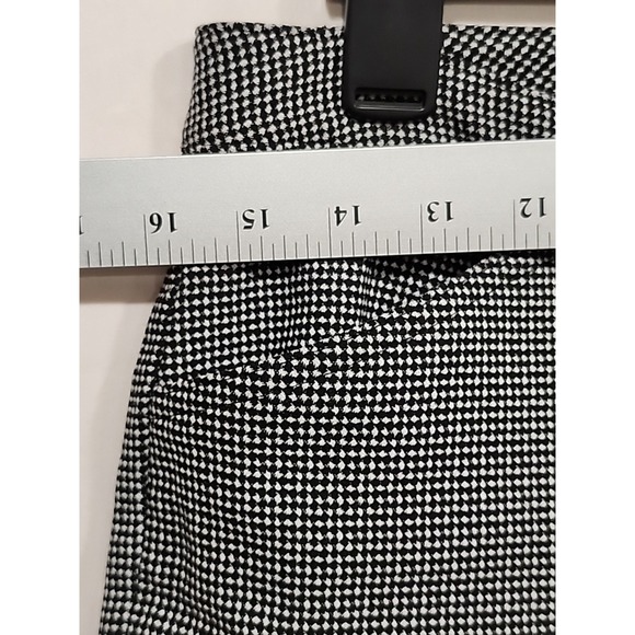 Calvin Klein Pants Womens Size 10, Black/White Dotted, 4 Pocket, Belt Loops - Picture 9 of 10